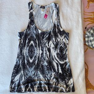 Cosabella racer back top BNWT